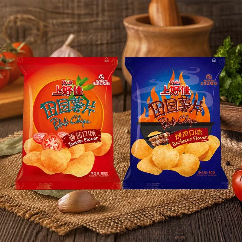 

OISHI Potato Chips 2.82oz(80g)*2packs