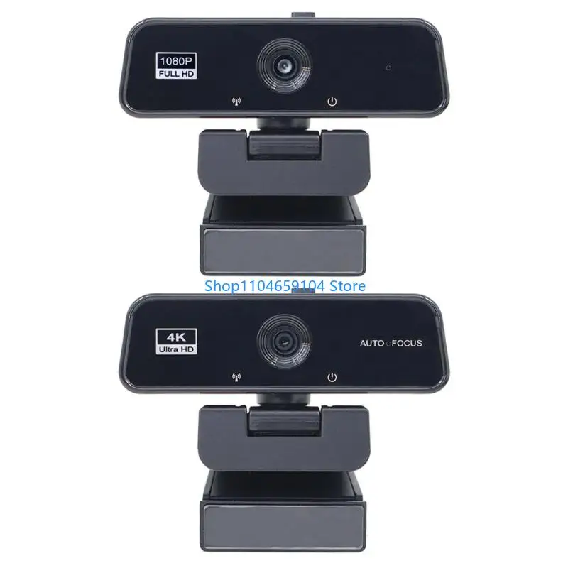 UHD 4K Streaming Webcam For Online Classes Video Calls And Conferences