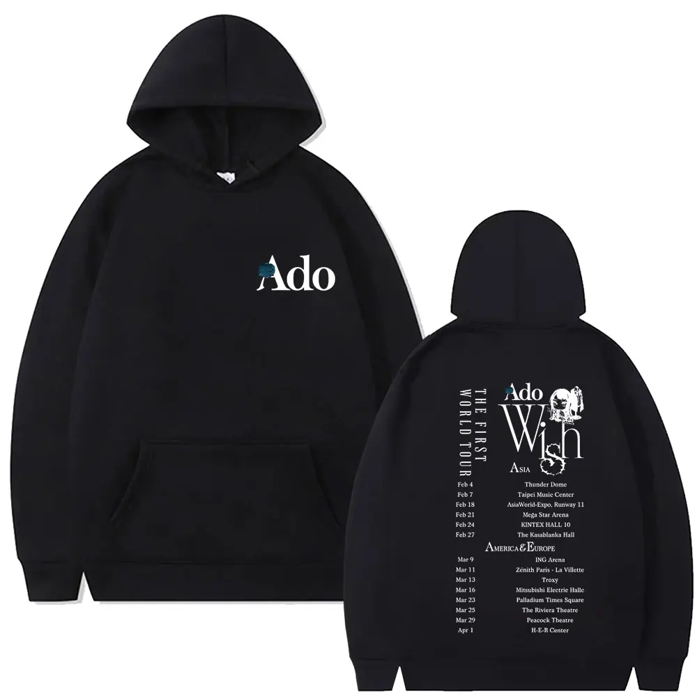 

Hot Sale Ado World Tour 2025 Hibana Hoodie Men Women Fashion Japanese Style Pullover Hoodies Unisex Vintage Casual Sweatshirt
