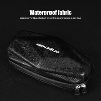 BENGGUO Scooter Front Bag 2L Electric Scooter Storage Bag EVA Hard Shell Waterproof Night Reflective for M365 PRO 2 KUGOO M4
