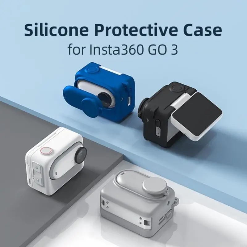 Silicone Protective Case Lens Cover for GO3 Camera Protector Anti-slip 193A