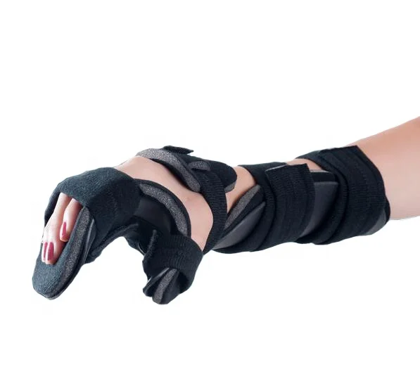 Schlaganfall-Ruh-Handschiene, funktionale Handstütze, Fingertrennung, Unterstützung für Karpaltunnel in der Nacht