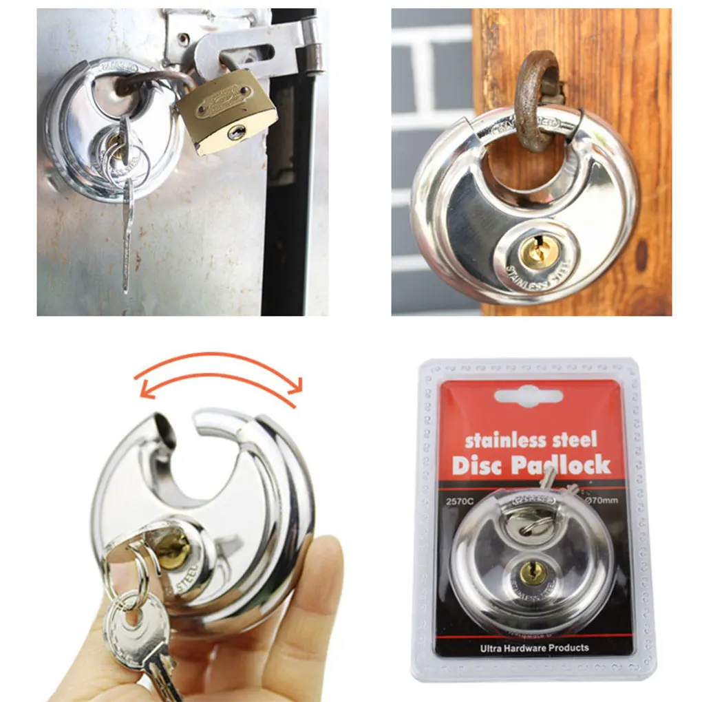 قفل تكبل قفل باب أمان مضاد للضياع، أقفال شديدة التحمل