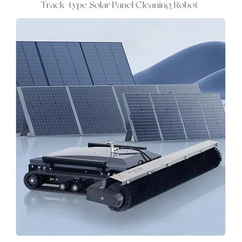 Automatic Solar Module Cleaning Robot PV Panel Cleaner for Industrial Rooftop and Ground Mounted Systems
