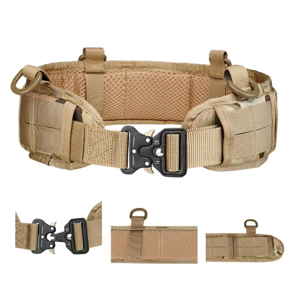 Men Belt Battle Belt Hunting Men Waist Belt Bag Set Battle Belt Set War Belt Military Inner Waist Belt with Phone Bag