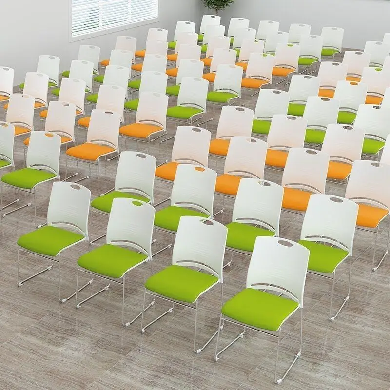 Modern Office Training Chair Solid Reinforced Plastic Conference Chair Simple Staff Negotiation Computer Desk Chair