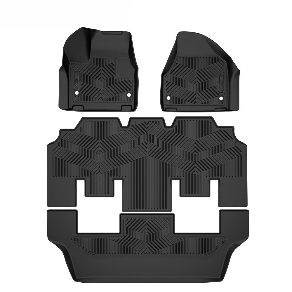 

All Weather TPE 3D Floor Set Liner Floor Mats Fit For 2017-25 Chrysler Pacifica