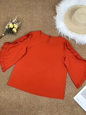 

Spring Summer New Fashion Design Elegant Top Trendy Elegant Upper Apparel
