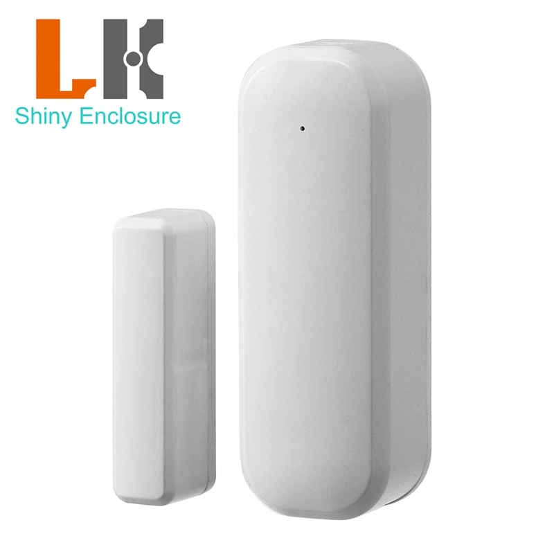 70.3x24.4x20.4mm Smart Door Magnetic Sensor Housing Graffiti Sensor Abs Plastic Box Assembly Door Lock Home Security Enclosure