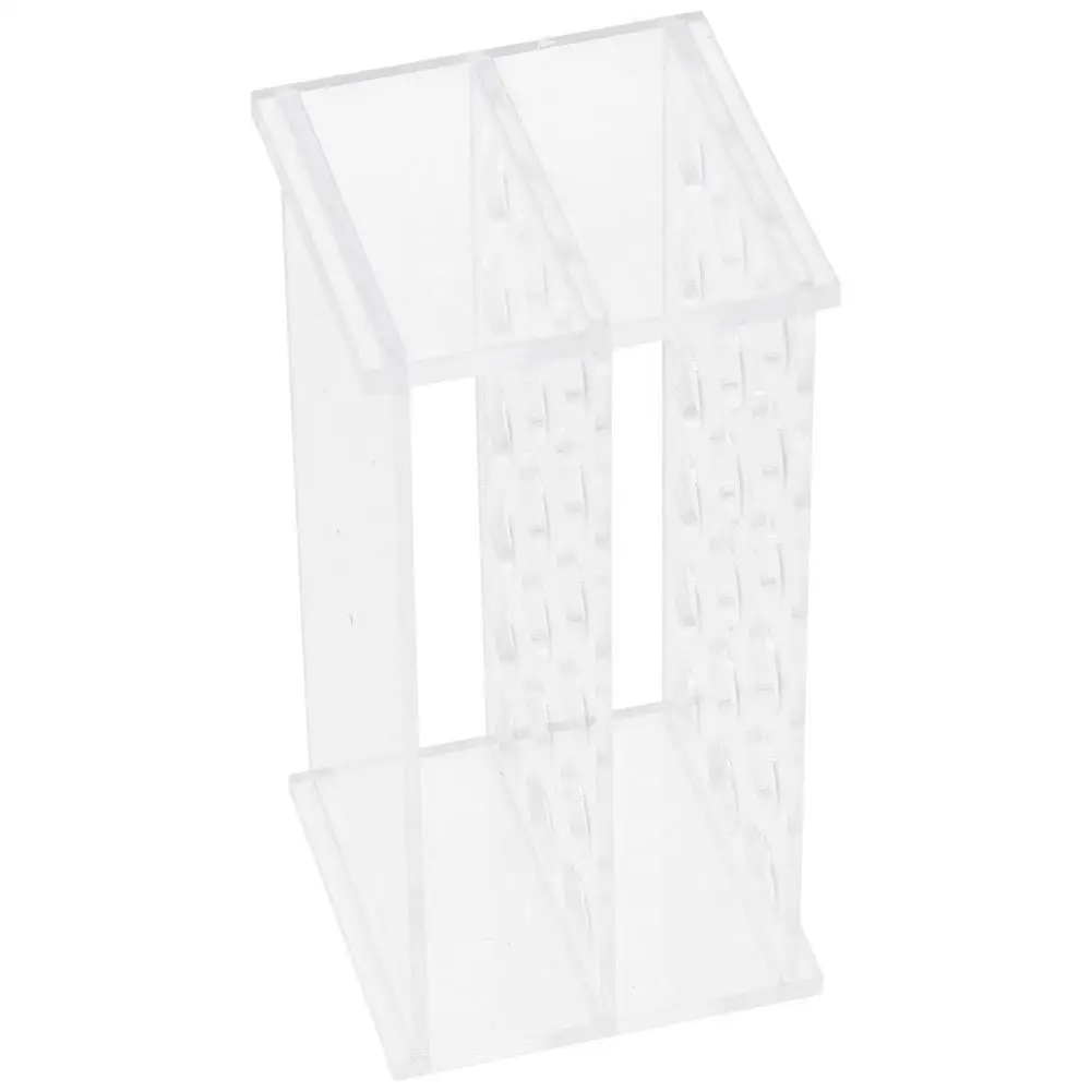 Test Tube Rack Holder Lab Stand Acrylic 18-Well 17mm Diameter Clear for 10ml,15ml Tube