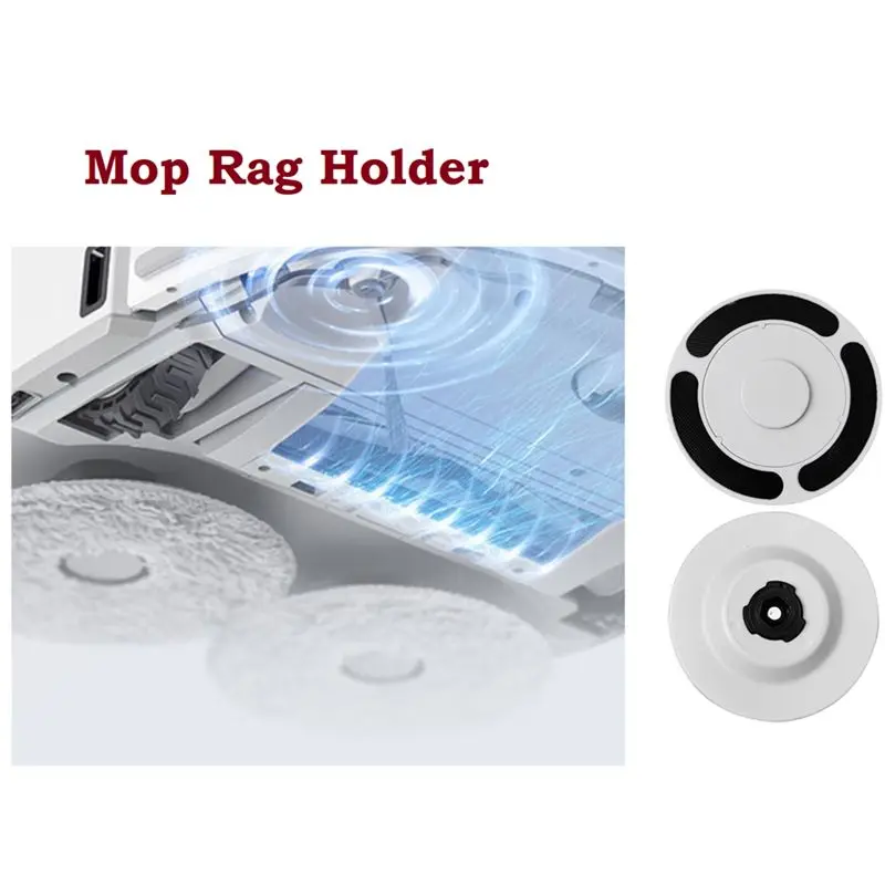 B59B Mop Cloth Holder for Midea W11 Plus W11SE W11 Robot Vacuum Cleaner, Replacement Accessories Parts