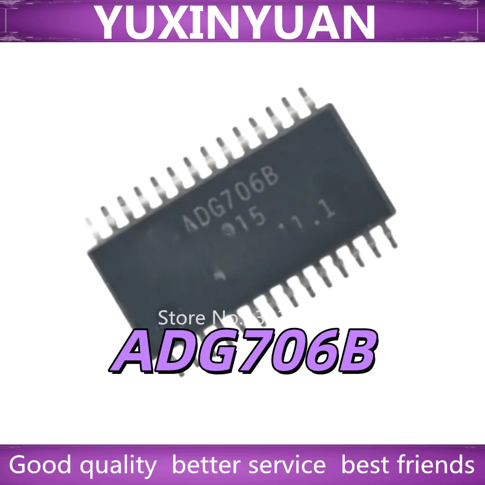 30PCS 100% New original ADG706BRUZ-REEL7 ADG706BRUZ ADG706BRU ADG706B ADG706 Package:TSSOP28 Analog Switch/Multiplexer Chip