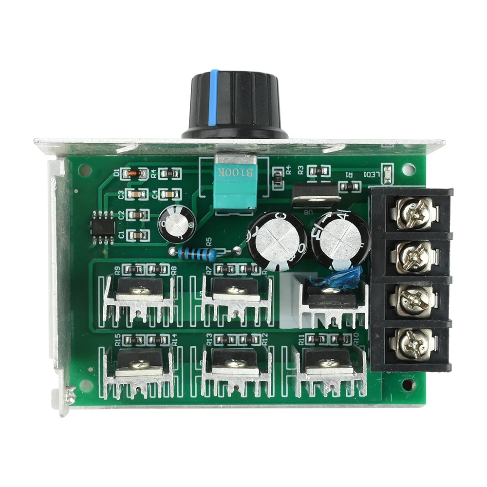 DC9-55V 40A DC Motor Speed Regulator High Power Drive Module PWM Motor Speed Controller Current Regulator 12V 24V 36V 48V
