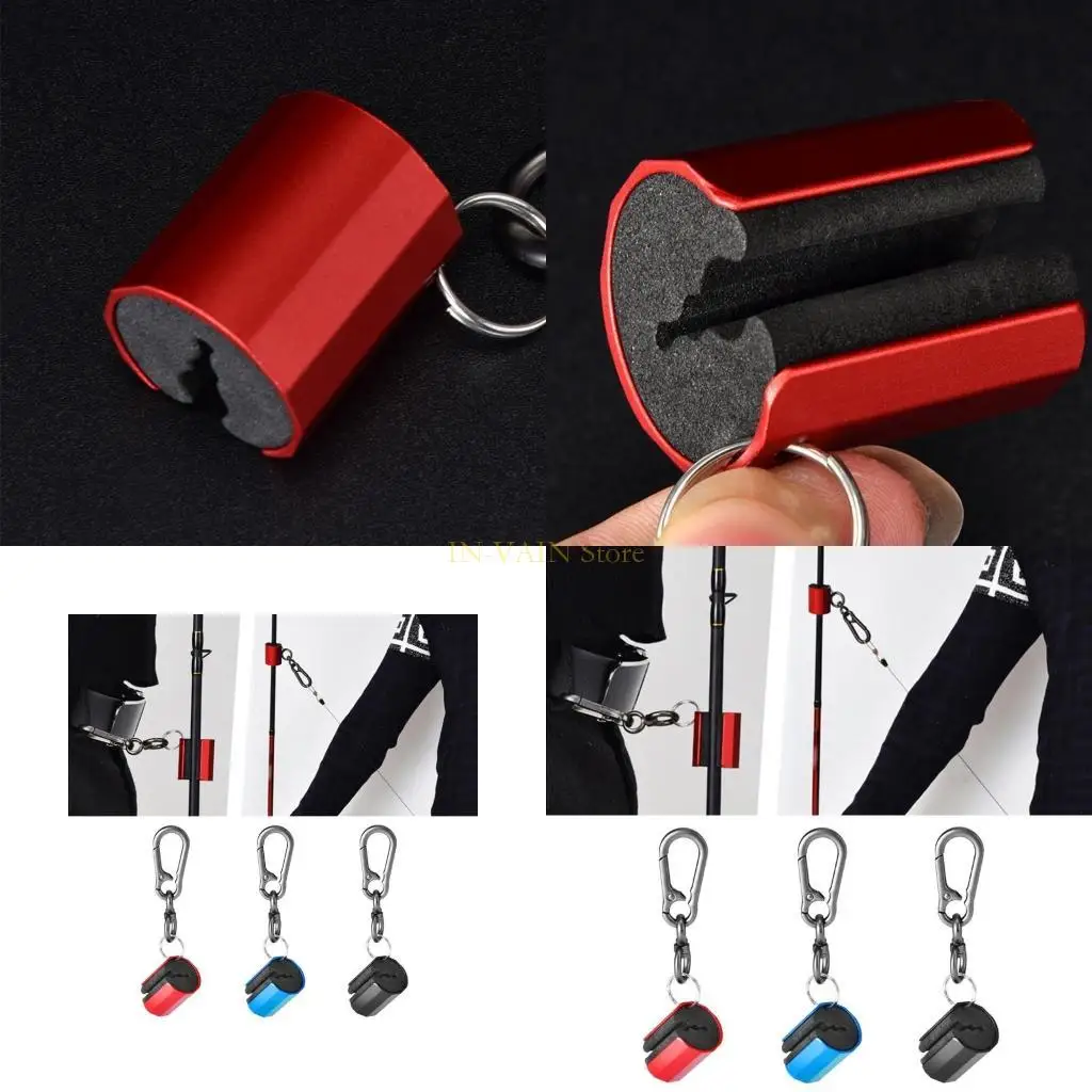 M5TC خفيفة الوزن الصيد رود حامل يمكن ارتداؤها الصيد رود رف الصيد الملحقات