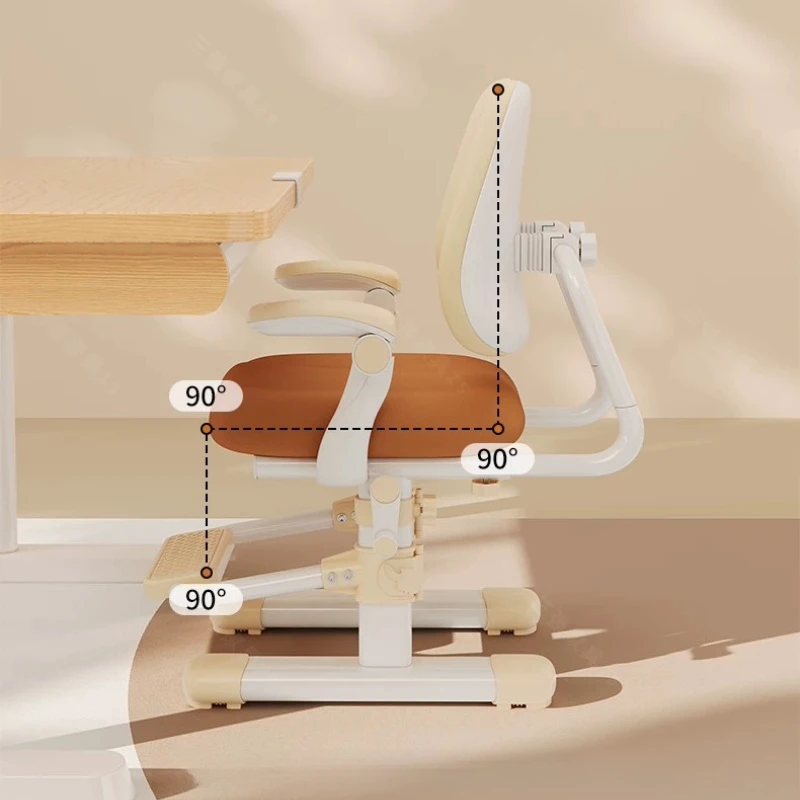 Children Chair Kids Youth Desk Chair Child Girl Chairs Children's Stool Kids Room Furniture Dining Toddler Chair Growing Gamer