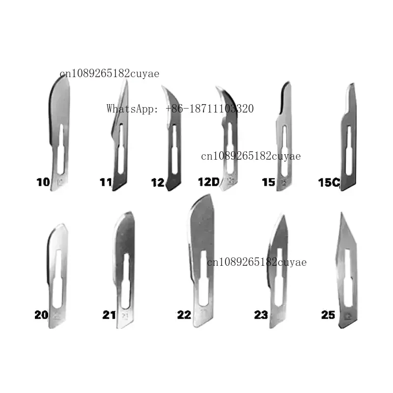 Stainless Steel Sterilized Scalpel Blades Size 11 Micro Surgical Blade