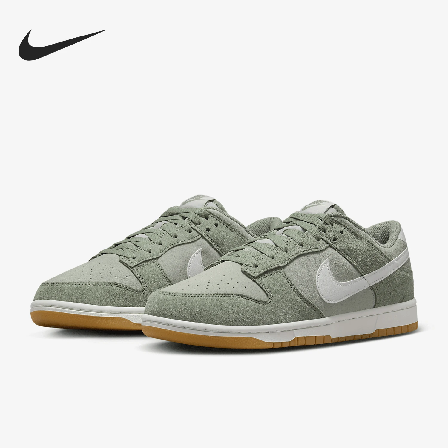 

Nike Authentic Dunk Low Retro SE Men's Wear-Resistant Patchwork Sneakers HQ1931-300