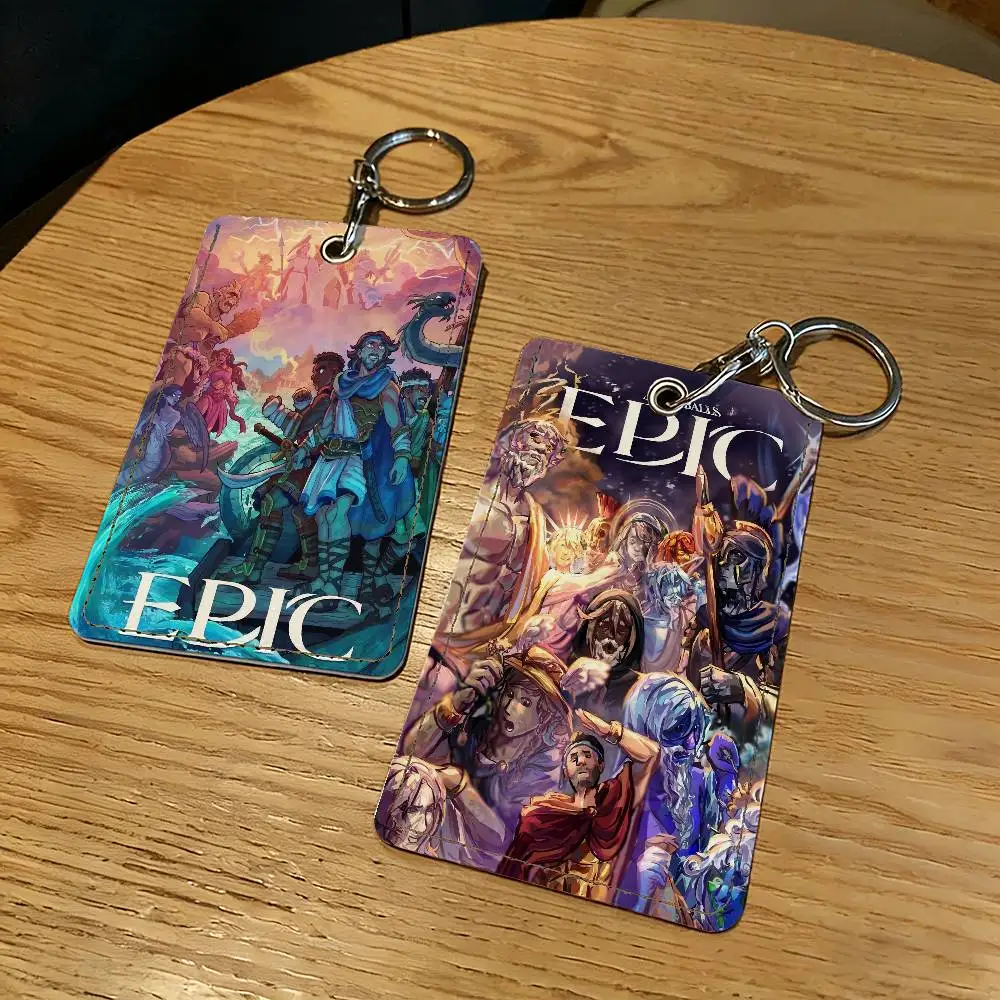 Art E-Epic The Musical Card Holder Keychain Key Ring Door Lock Access Protective Case For Security Gift