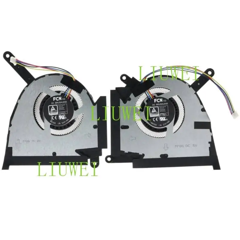 

NEW CPU&GPU Cooling Fan For FX517ZC FX517ZE 13NR0950P01011 13NR0950P02011 (*=*)