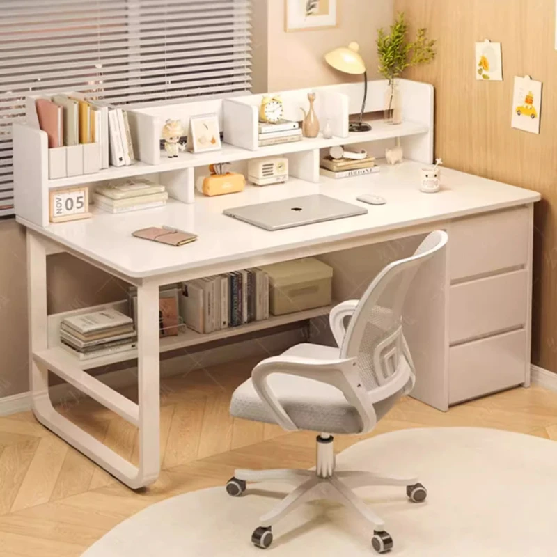 عرض درج مكتب منظم مكتب منظم مريح الكمبيوتر الغرور مكتب مكتب دراسة الاستقبال Tavolino الأثاث العصري