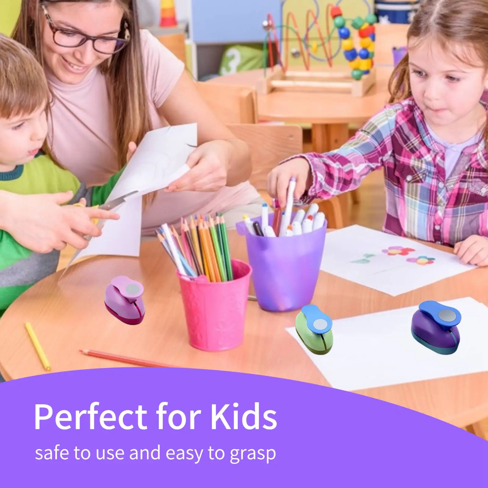 9/16/25/38/50/75mm Circle Punch  DIY Embossing Punches Scrapbooking Machine Paper Cutting Hole Punch Rounder Cutter Random Color