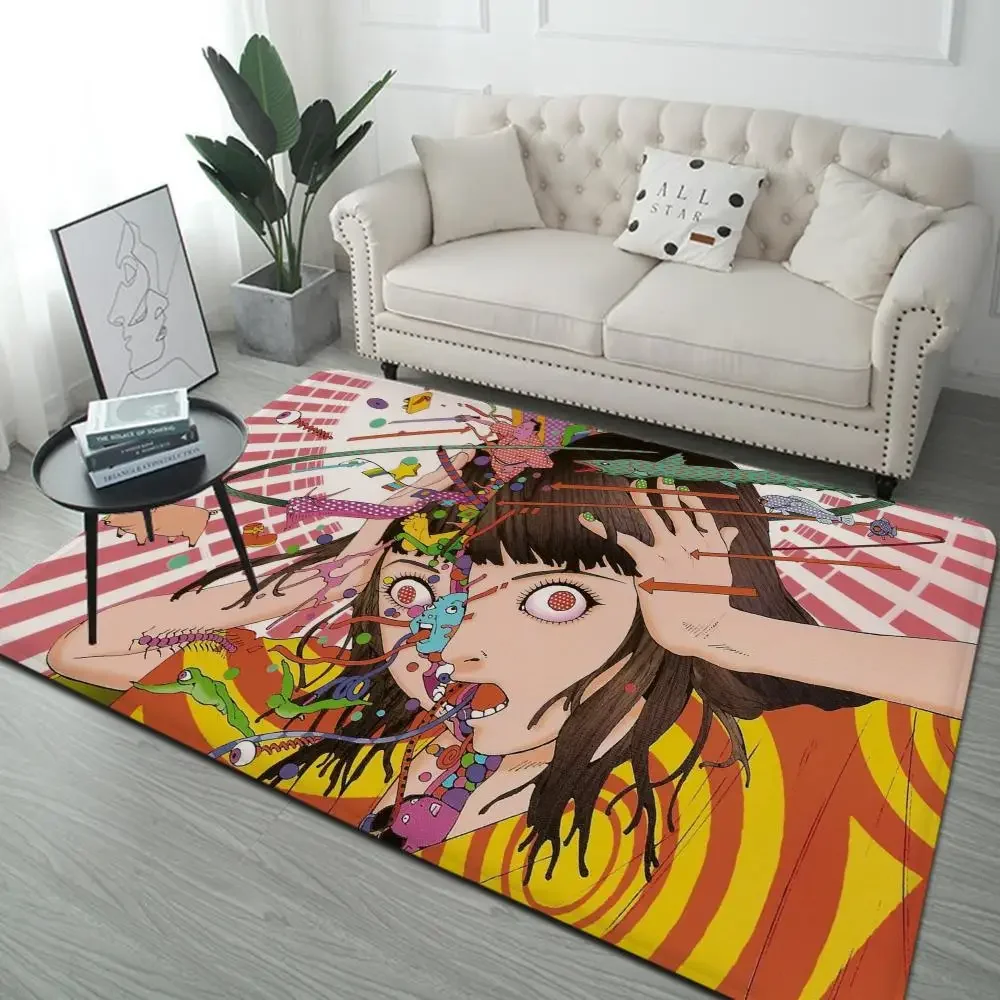 Shintaro Kago Horror Cartoons Floor Mat Bath Mat Nordic Style Home Doormat Bathroom-Toilet Mats Bedroom Welcome Doormat