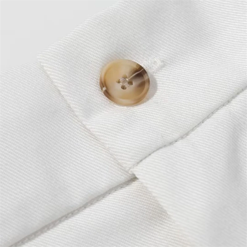 Mini pantaloncini da donna Pantaloni corti solidi casual Vita alta Allentati Office Lady Summer Fashion Beach Bottoms Abbigliamento