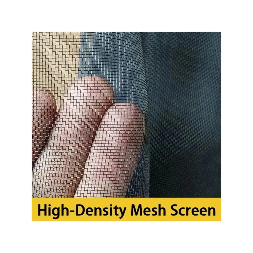 Purpose Use Window and Door Screen Black Nano PP Mesh Screen – Anti-Mosquito, Breathable, Light-Transmitting for Multi