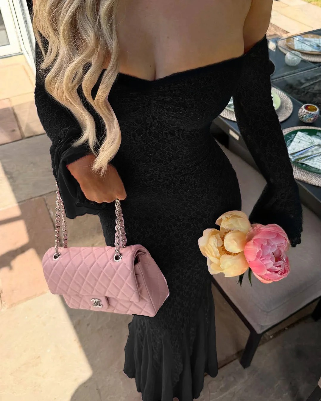 Sexy One Shoulder Long Dresses Women Elegant Jacquard Mesh Lace Solid Party Dress Fashion Bodycon Flared Sleeve Gown Dress - AliExpress 200000345 Sexy One Shoulder Long Dresses Women Elegant Jacquard Mesh Lace Solid Party Dress Fashion Bodycon Flared Sleeve Gown Dress - AliExpress 200000345