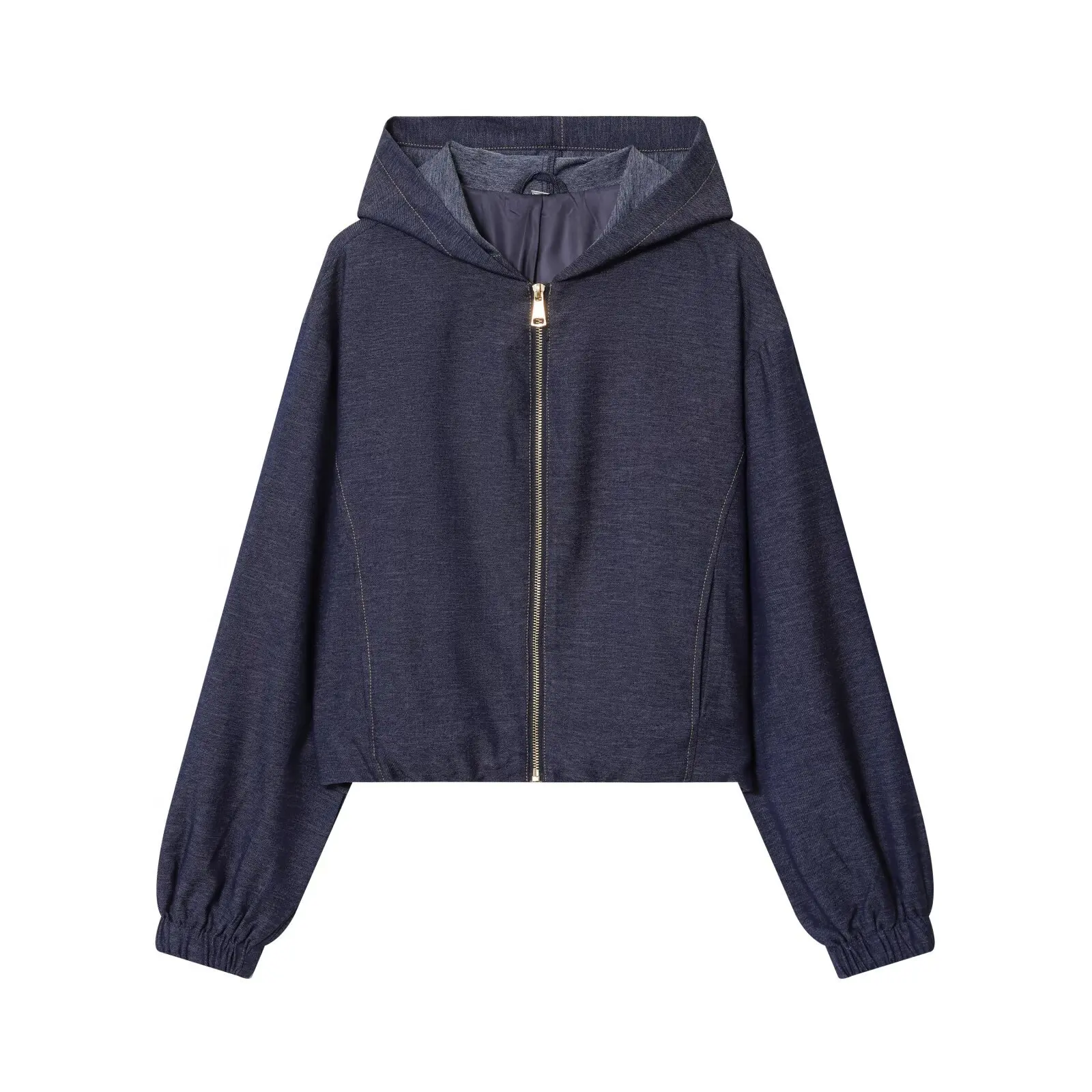Feminino outono 2 peça conjunto chique sólido streetwear casual terno zíper com capuz polit jaqueta + cordão calças compridas elegante conjunto de casaco