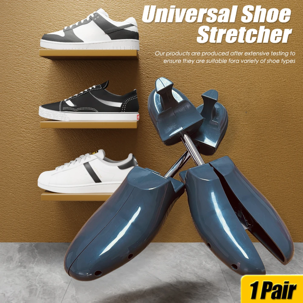 

Repacego 2Piece Shoe Trees Adjustable Shoe Stretcher Plastic Expander Men Women Unisex Length Width shoes Extender Keeper Heels