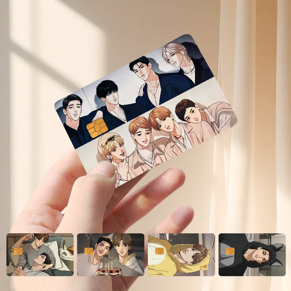 Anime Jinx BL Alex ComicS Card Stickers Credit Card Protector Stickers Resist Scratches And Abrasions