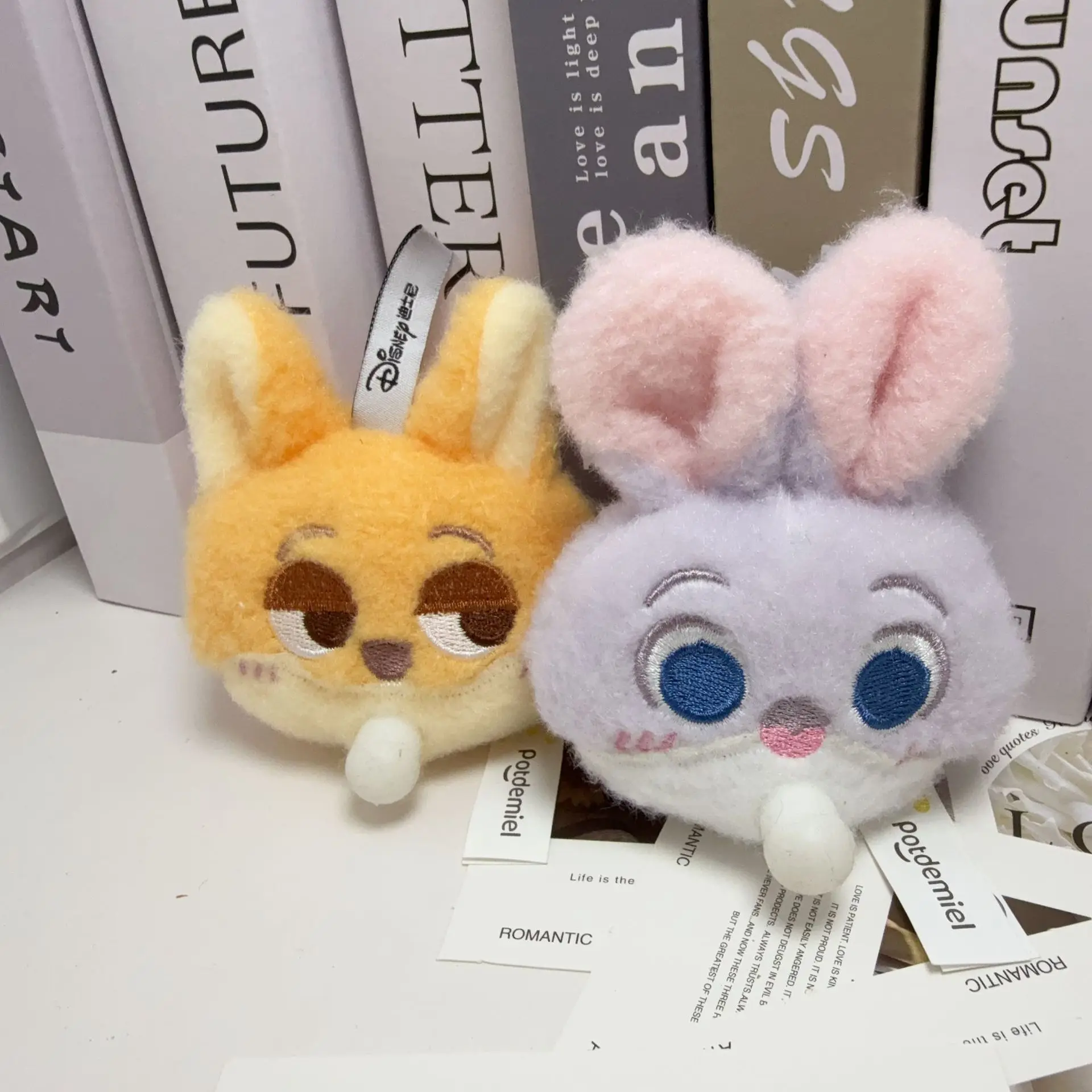 Süßes und bezauberndes Zootopia Nick Judy Plüschtier Schlüsselanhänger Puppenanhänger Haarschmuck Zootopia Special Agent Team