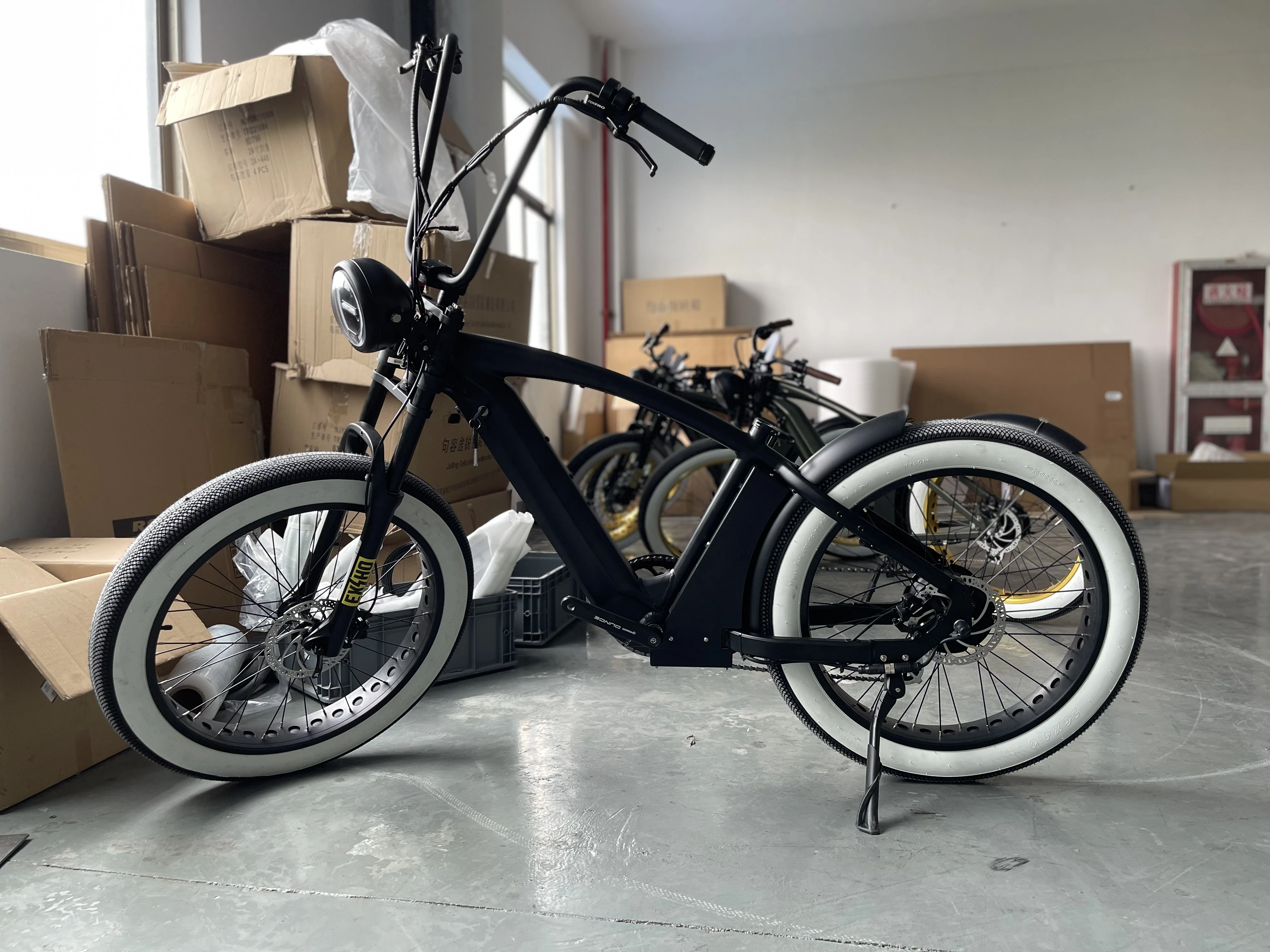 Fat Tire powerful Electric bike hydraulic disc brake dirt e-bike long range