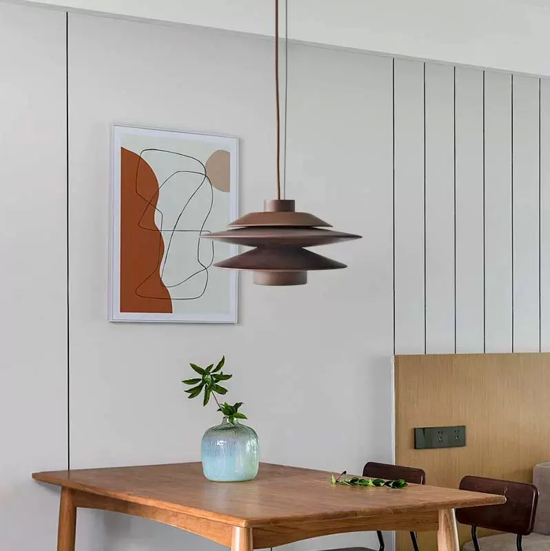 Designer di lampadari da ristorante per sala da tè in stile nordico medievale retrò Nanyang