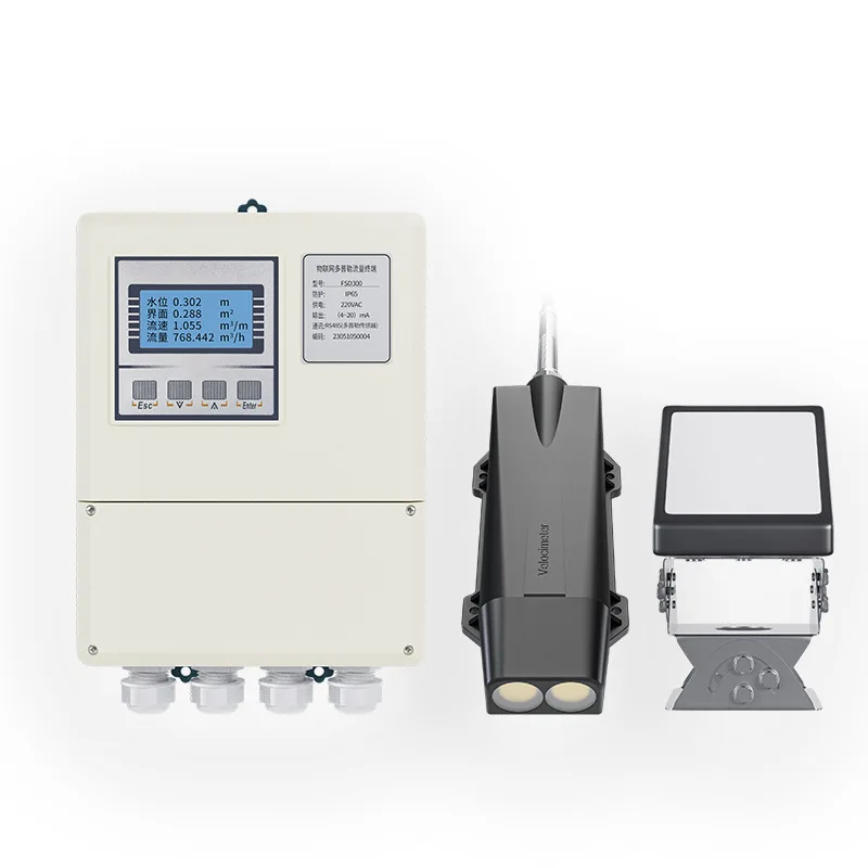

Ultrasonic Doppler flowmeter Radar Doppler flow meter River channel and lake deep well meter