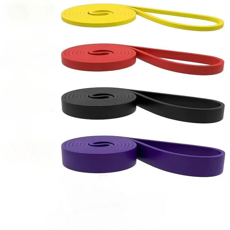 Elastic Latex Pull Up Resistance Bands Stretch Fitness Pull Up Assist Bands for Home Gym Strength Training Exercise image 2