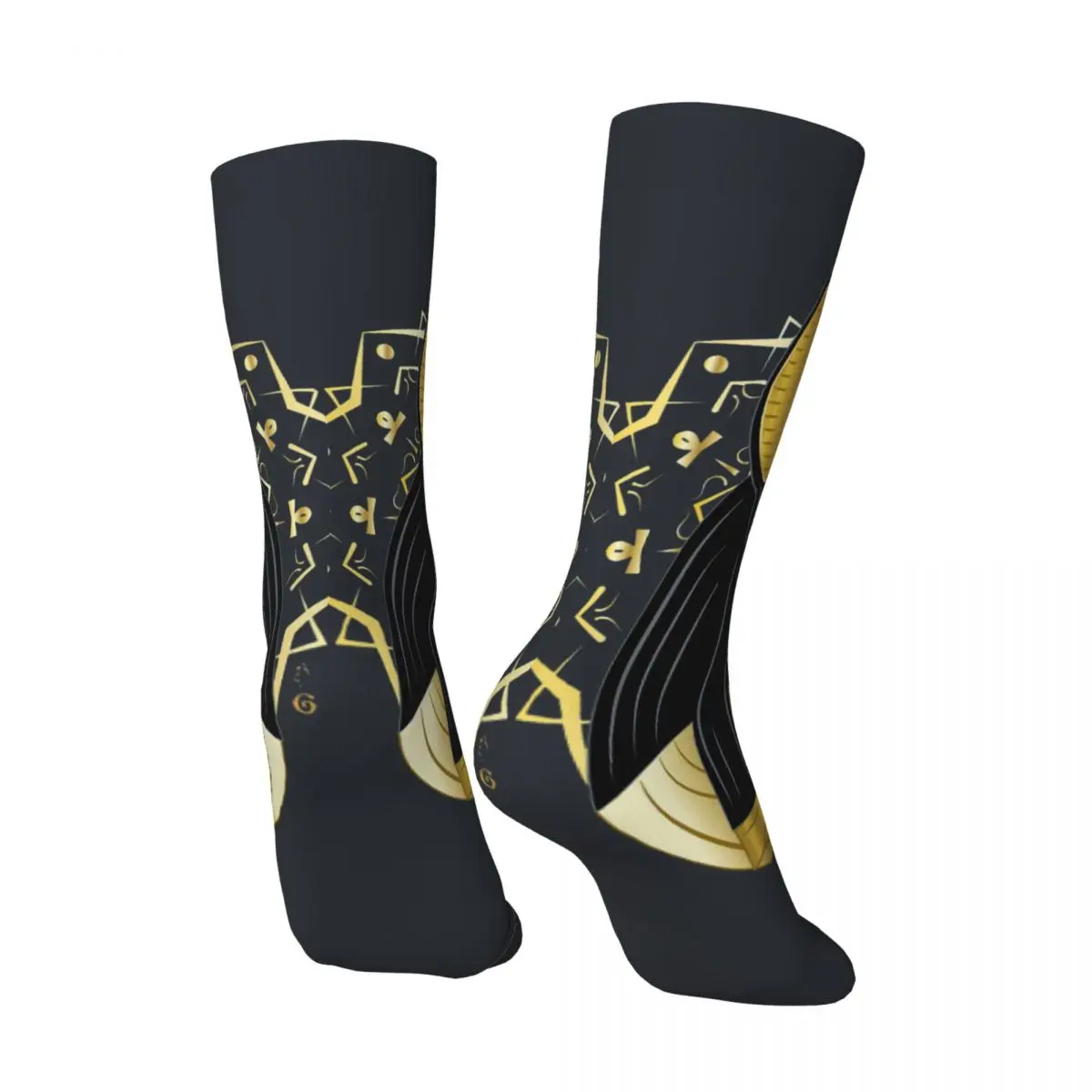 Calcetines divertidos para hombre, calcetín de compresión, Anubis, Ian, dios de la vida después, magia, Egipto antiguo, cultura, calidad