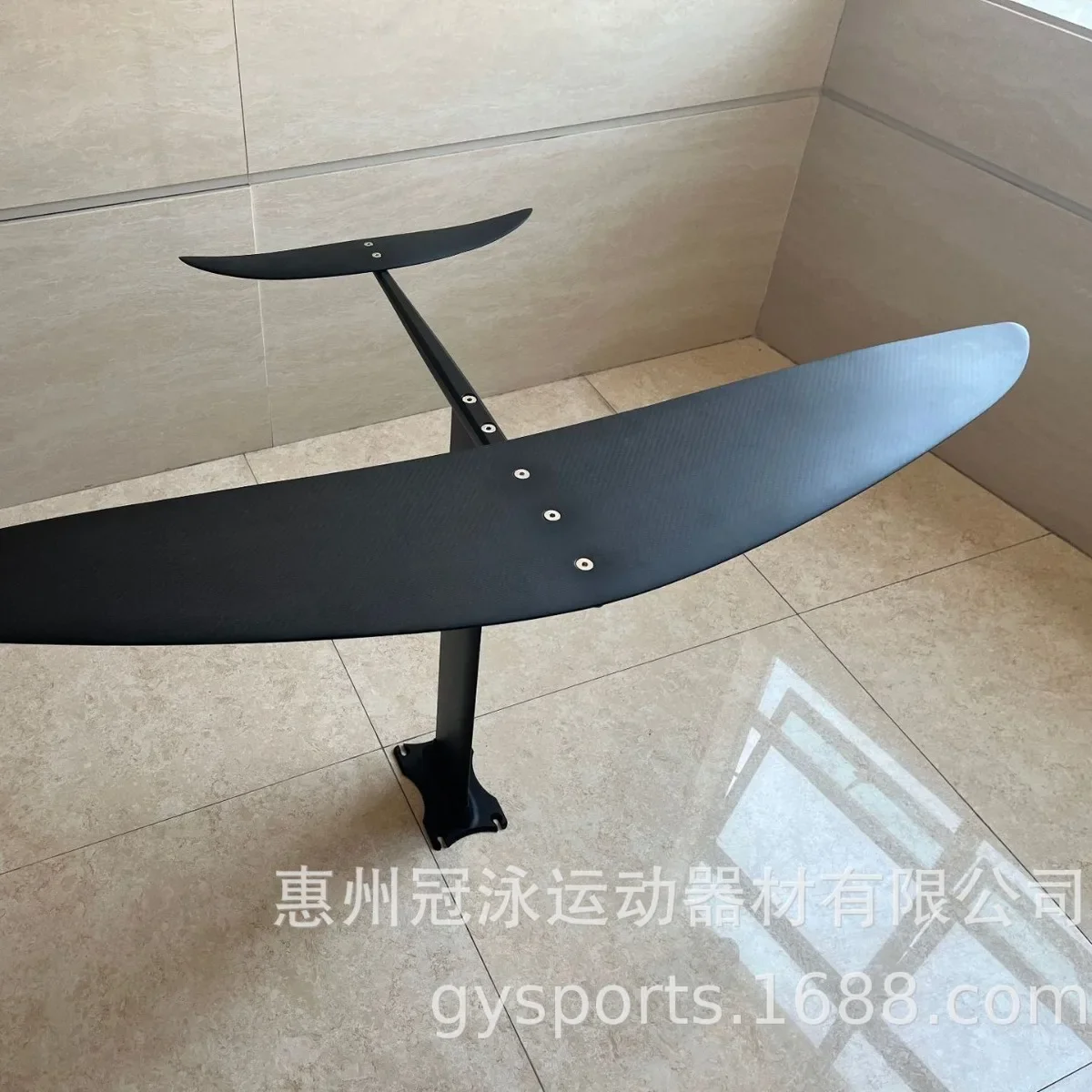 New F18 Hydrofoil 3k Carbon Fiber Large Wing Area 2600sqcm Aluminum Carbon Material Wind Wing Sup