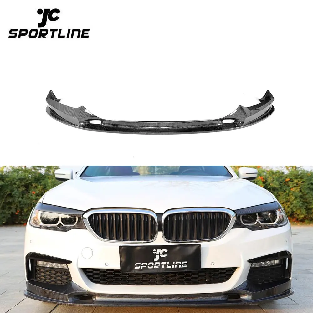 

Carbon Fiber G30 Front Spoiler Lip For BMW G31 G38 520i 530i 540i M Sport 17-19