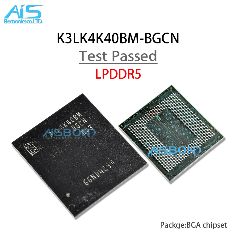 K3LK6K60BM-BGCP LPDDR5 K3LK6K60BMBGCP 16GB K3LK7K70BM-BGCP 8GB K3LK4K40BM-BGCN 12GB For Snapdragon 865 SM8250 RAM LPDDR5