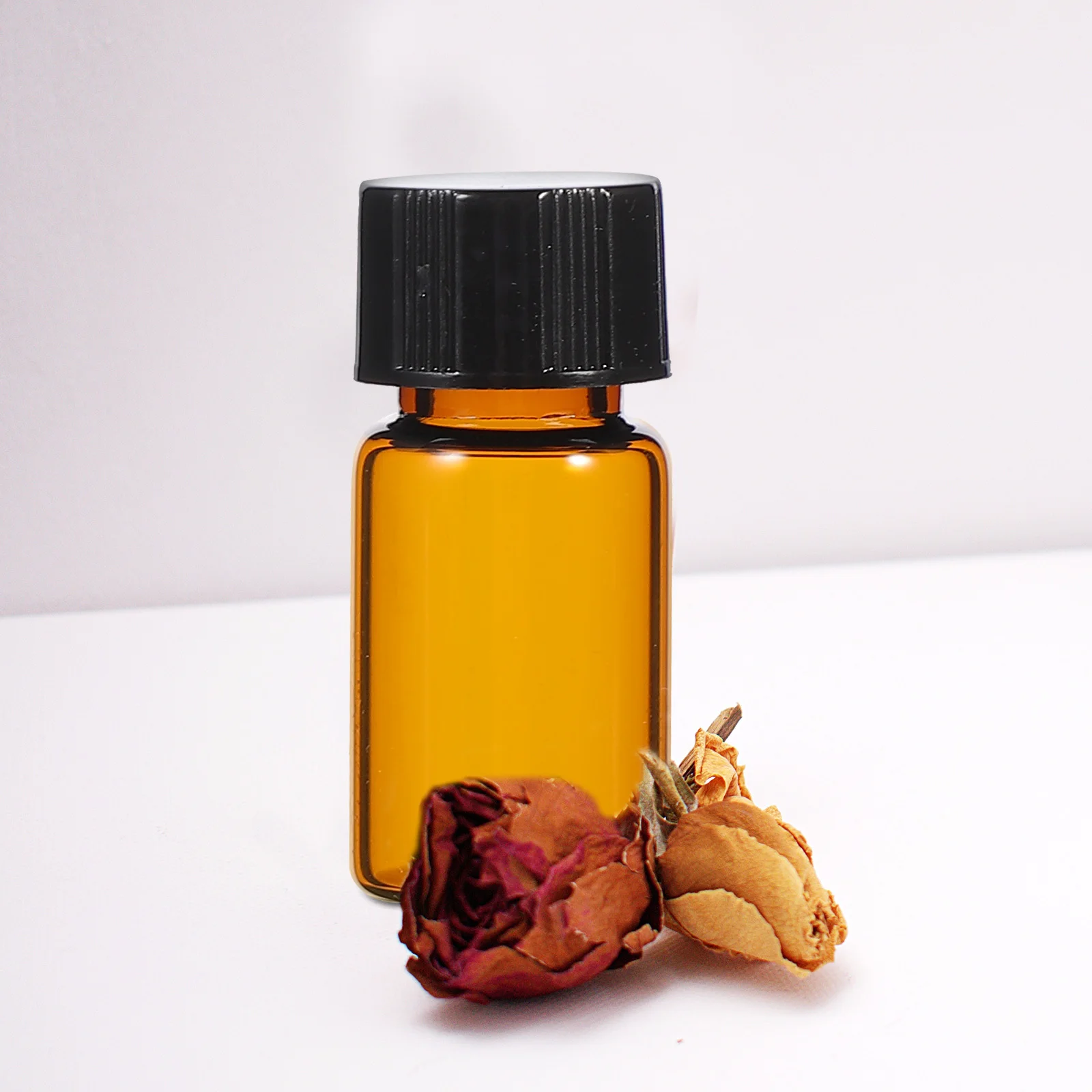 

100Pcs Durable Transparent Glass Sample Bottles Small Essential Oil Bottles Refillable Clear Sample Bottle Glass Bottle