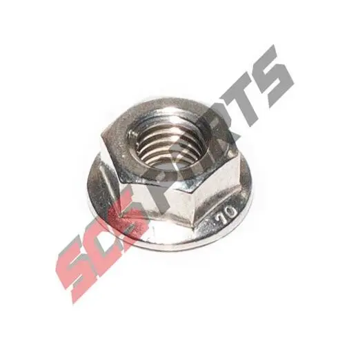 

6pcs 3929777 Nut Hexagon Flange fit For Dodge Cummins Engine ISF3.8 2.8