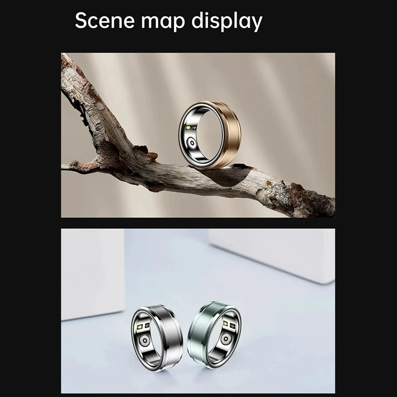 Умное кольцо, устройство для фитнеса с датчиком температуры тела