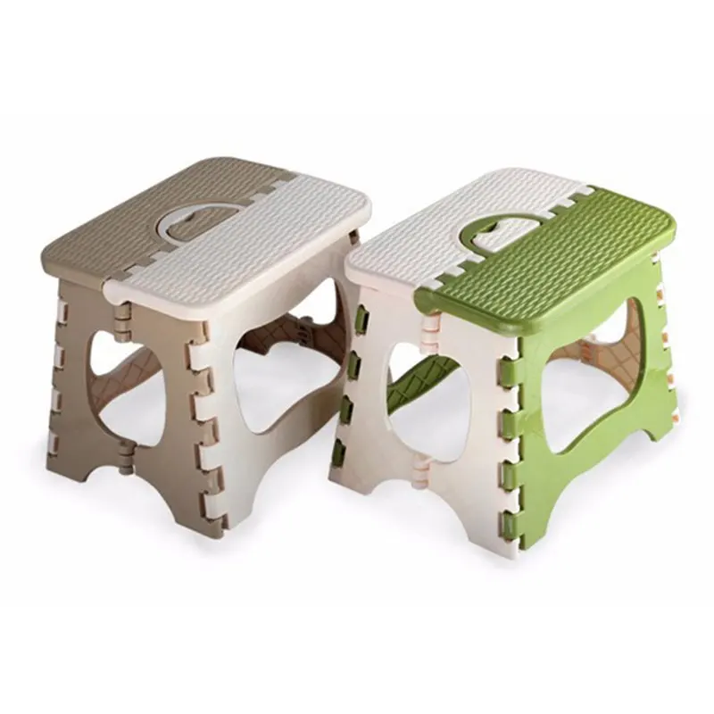 Plastic Folding Stool Thickening Chair Portable Home Furniture Children Convenient Dining Stool