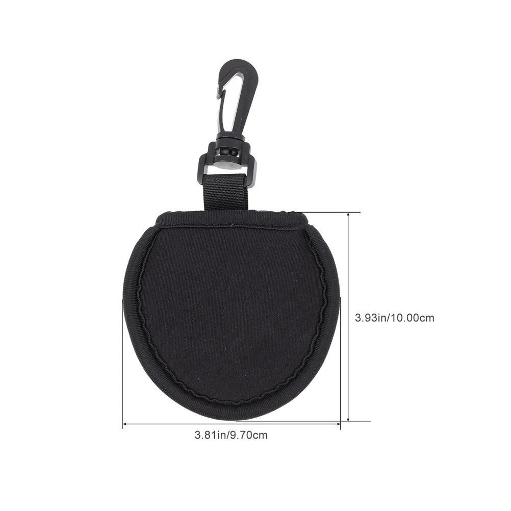 2 шт. чехол для чистки гольфа, долговечная ткань, надежная застежка, прочно вмещает, когда в использовании, идеально подходит для курса или практики, портативный