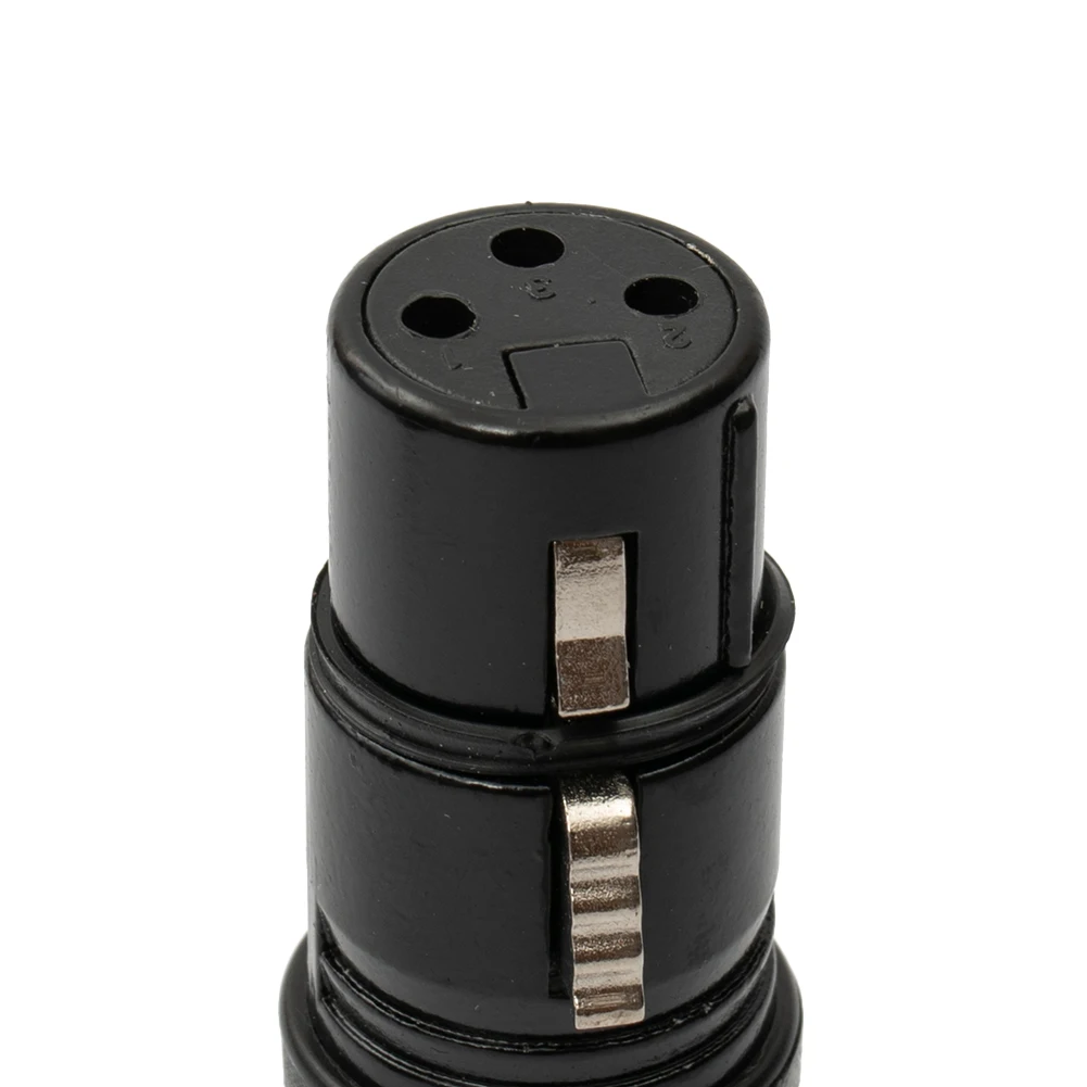 High Quality Noise Shielding Microphone Cable Upgrade Connect Make 3 Pin Female Connector 10pcs High Conductivity
