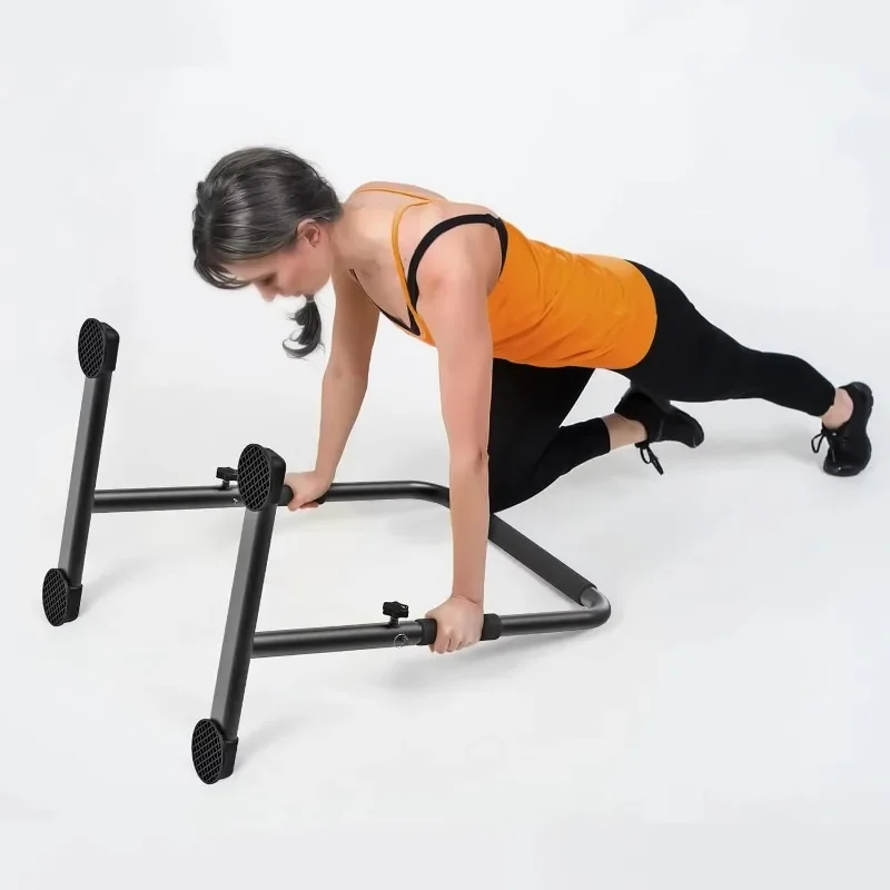 

Heavy-Duty Dip Station Stable Parallel Bars For Home Body Training And Strength Lifting