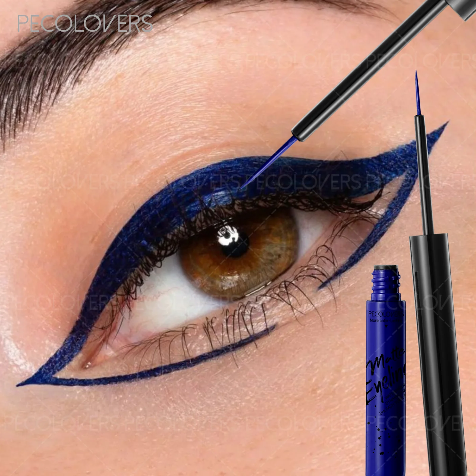 1PC Ultra-Fine Mult-colors Waterproof Long-Lasting Liquid Eyeliner,Waterproof & Smudge-Proof, Fast-Dry