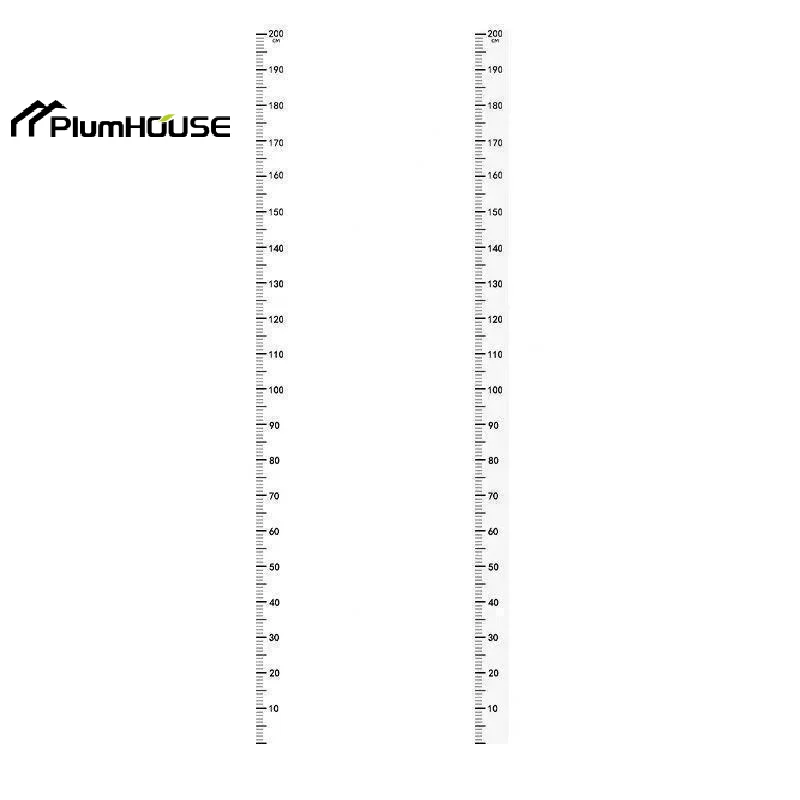 Kids Height Wall Sticker Child Growth Tracker Adhesive Wall Decal Height Measuring Ruler Chart Sticker For Bedroom Wall Decor
